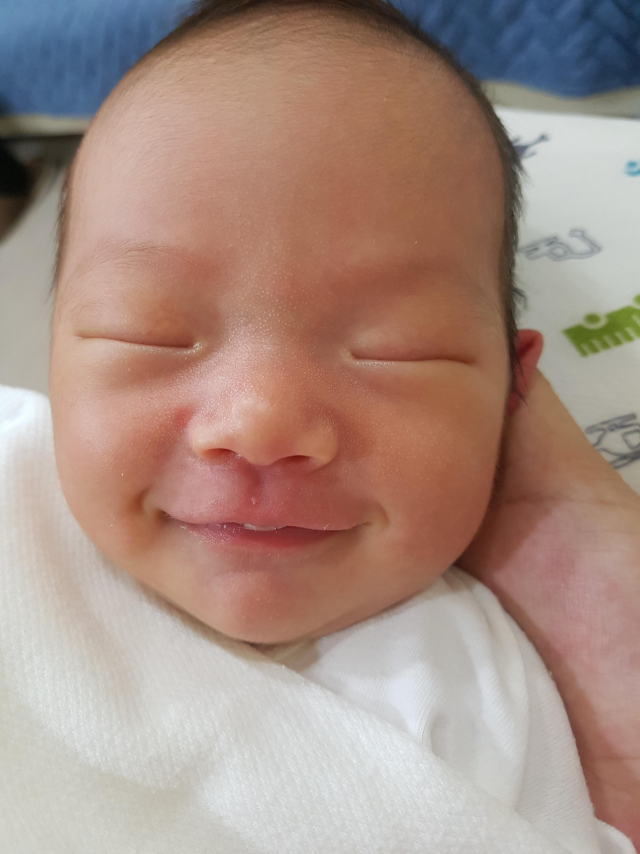 김소영(29)·김병채(27) 부부 첫째 딸 미키(2.9kg) 4월 18일 출생