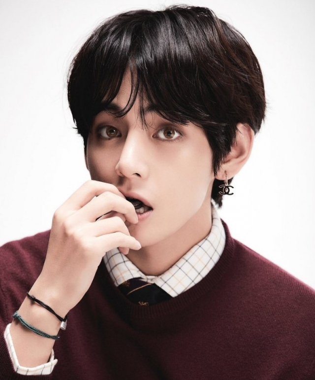 사진. 방탄소년단 뷔