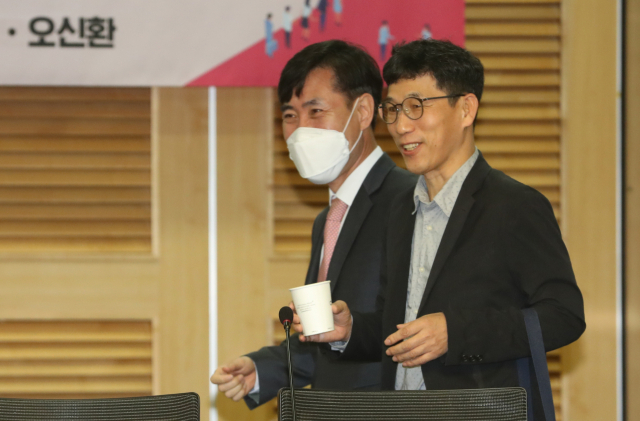 진중권 전 동양대 교수가 15일 오전 미래통합당 유의동·오신환 의원 주최로 서울 여의도 국회 의원회관에서 열린