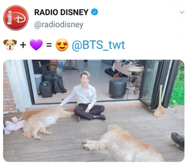사진. 라디오 디즈니(Radio Disney) 트위터