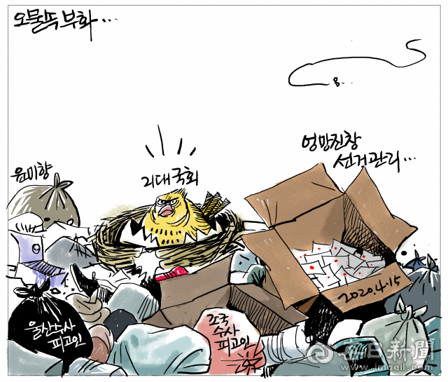 매일희평.김경수화백