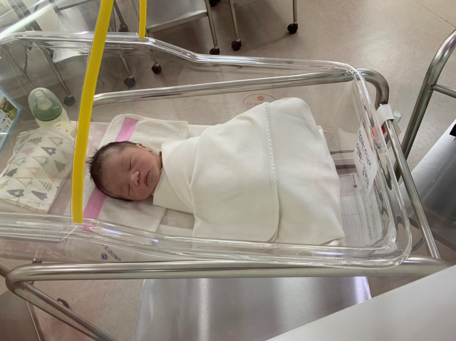 이은비(33)‧김현민(34) 부부 둘째 아들 튼튼이(3.2kg)5월 17일 출생