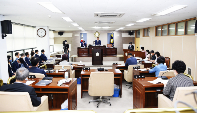 군위군의회는 10일부터 16일까지 제247회 제1차 정례회를 연다. 군위군의회 제공