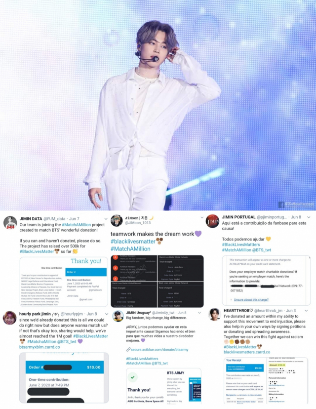 사진. 방탄소년단 지민 / 트위터