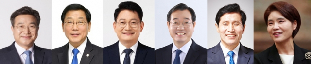 윤호중, 윤후덕, 송영길, 민홍철, 이학영, 한정애. 매일신문DB