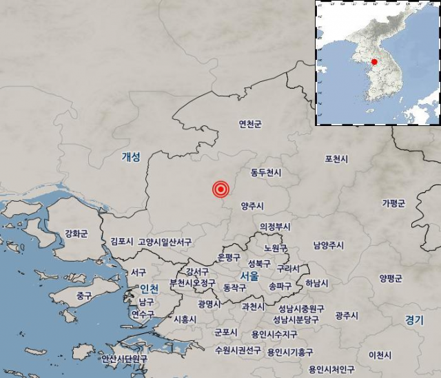 경기도 파주시 북동쪽 15km 