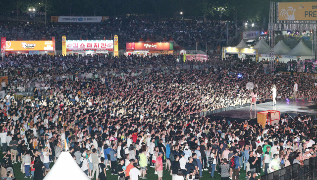지난 2019년 개최된 대구피맥페스티벌 모습. 매일신문DB