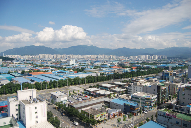 대구 성서산업단지 전경. 성서산단관리공단 제공