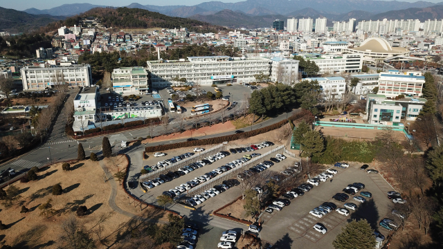 북구 산격동의 옛 경북도청 터의 전경. 현재 대구시청 별관으로 사용되고 있다. 매일신문 DB