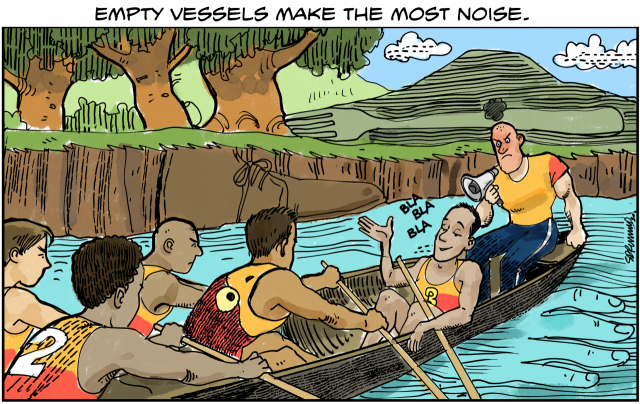 Cartoon by Sergio Drumond