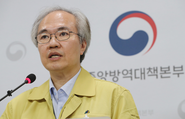 권준욱 중앙방역대책부본부장(국립보건연구원장). 연합뉴스