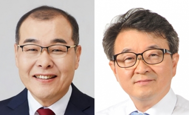 홍원화 경북대 건축공학과 교수(왼쪽)와 권오걸 법학과 교수
