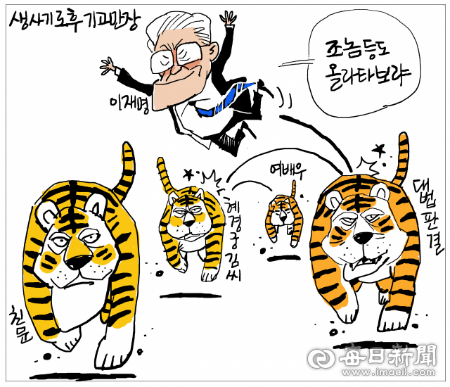 매일희평.김경수화백