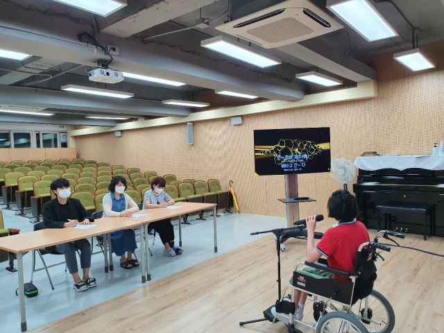 22일 대구보명학교합창단(교장 김재규)은 신규 단원모집을 개별 오디션 형식으로 실시했다. 대구보명학교 제공
