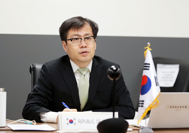 여한구 산업통상자원부 통상교섭실장. 연합뉴스