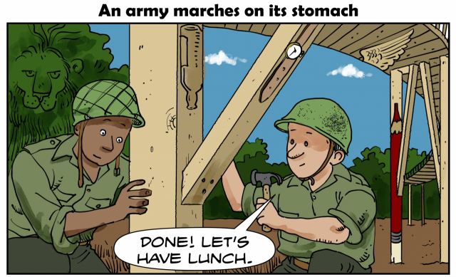 Cartoon by Sergio Drumond