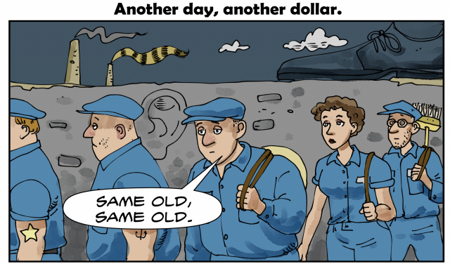 Cartoon by Sergio Drumond