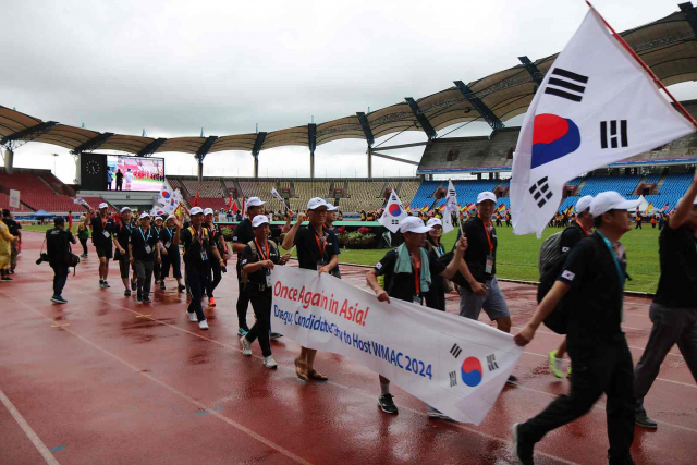 2019 말레이시아 쿠칭 아시아마스터스육상대회. 대구시 제공