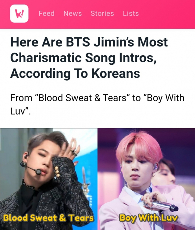 사진. 북미 매체 코리아부(Koreaboo)