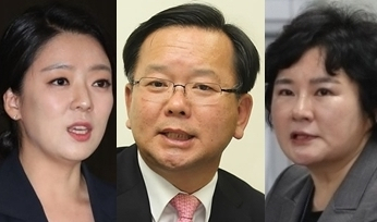 배현진, 김부겸, 조수진. 연합뉴스