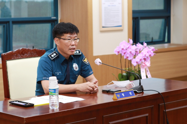 이영상 신임 대구경찰청장. 대구경찰청