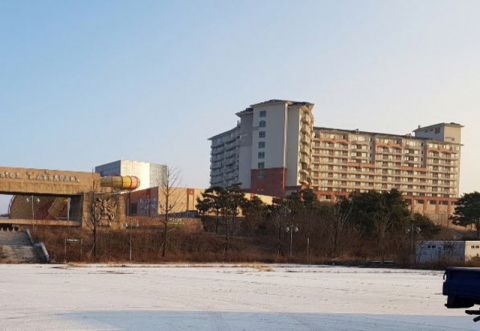 영주 판타시온리조트 전경. 마경대 기자