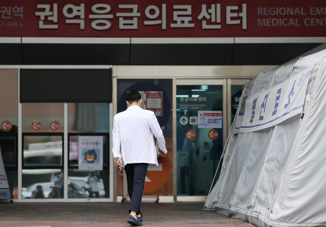 14일 서울 성동구 한양대병원 