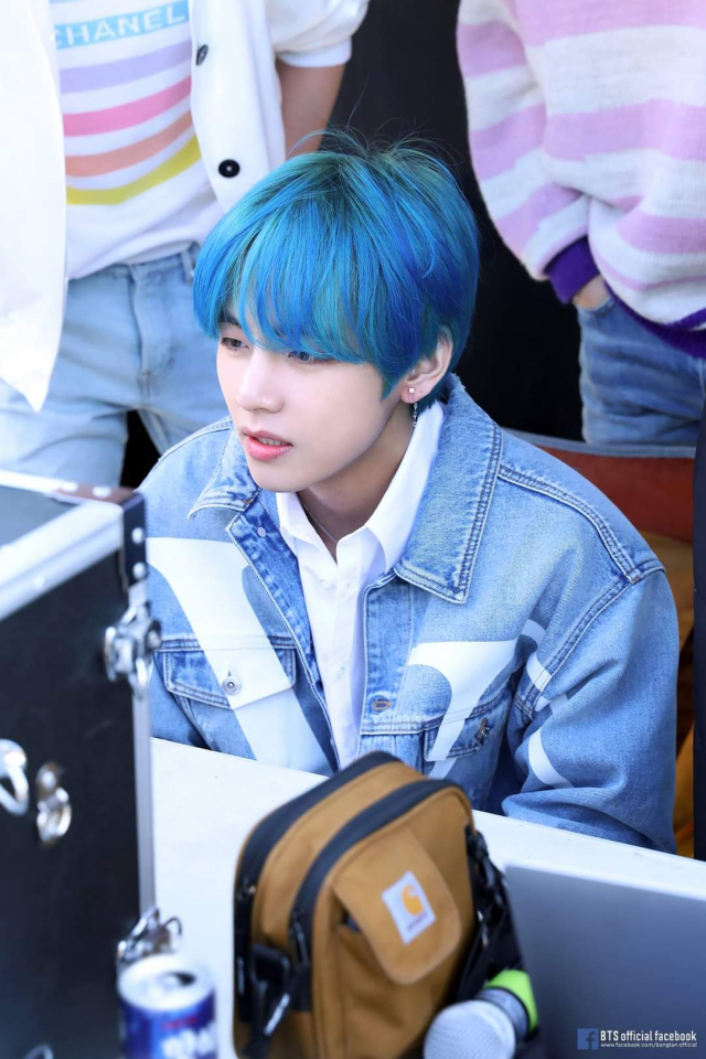 사진. 방탄소년단 뷔