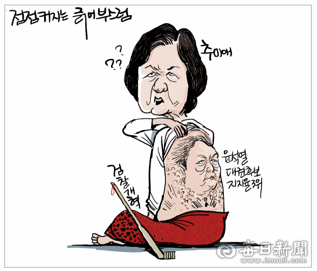 매일희평.김경수화백
