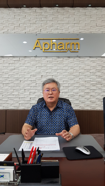 허경 에이팜 회장. 채원영 기자