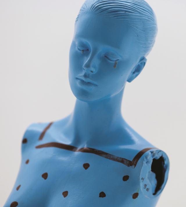 마네킹-2002-Acrylic on mannequin