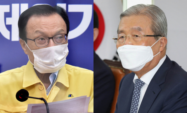 더불어민주당 이해찬 대표, 김종인 통합당 비상대책위원장