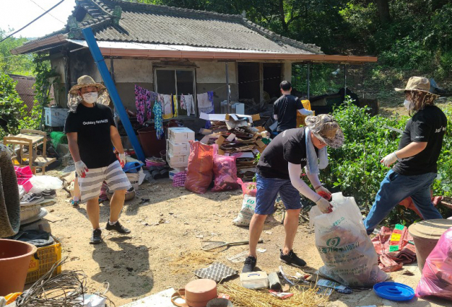 삼성디지털프라자 안동본점이 드림하우스 사업을 추진하기에 앞서 내부 환경정비에 나섰다. 안동시 제공