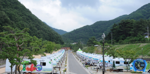 치산캠핑장. 영천시 제공