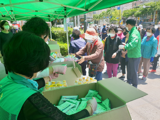 지난 5월 11일 대구북구자원봉사센터가 