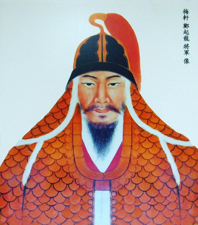 대한민국 육군의 정신적 지주 정기룡 장군 초상화.