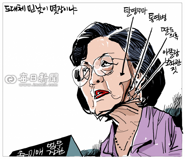 매일희평.김경수화백