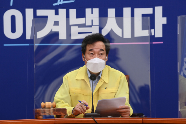 더불어민주당 이낙연 대표. 연합뉴스