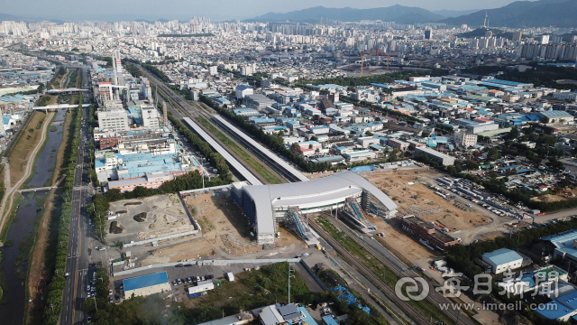 서대구 역세권 일대. 매일신문 DB