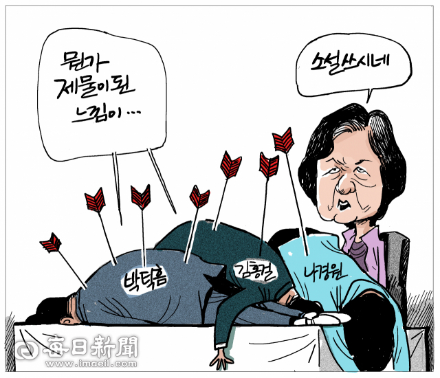 매일희평.김경수화백
