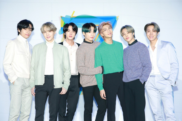그룹 방탄소년단(BTS)이 지난 2월 24일 오후 서울 코엑스에서 열린 