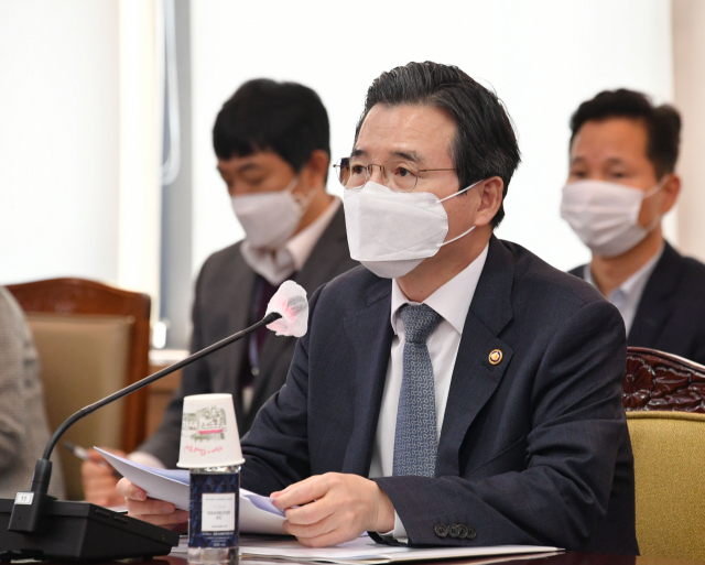 김용범 기획재정부 차관이 6일 정부서울청사에서 열린 