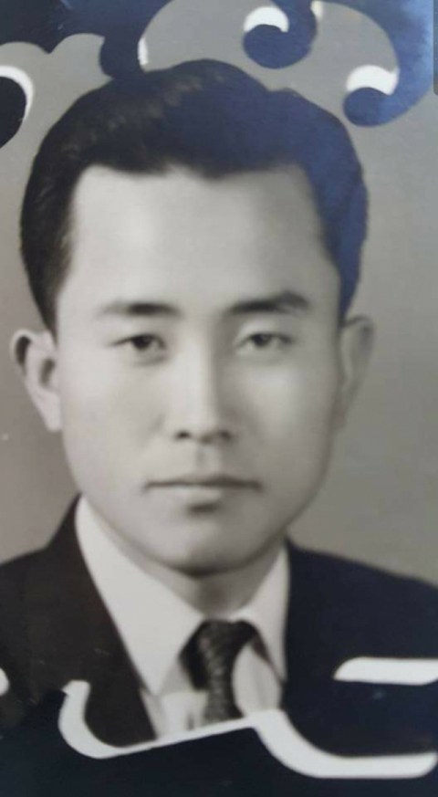 젊은 시절 육종수 교수의 모습. 독자제공.