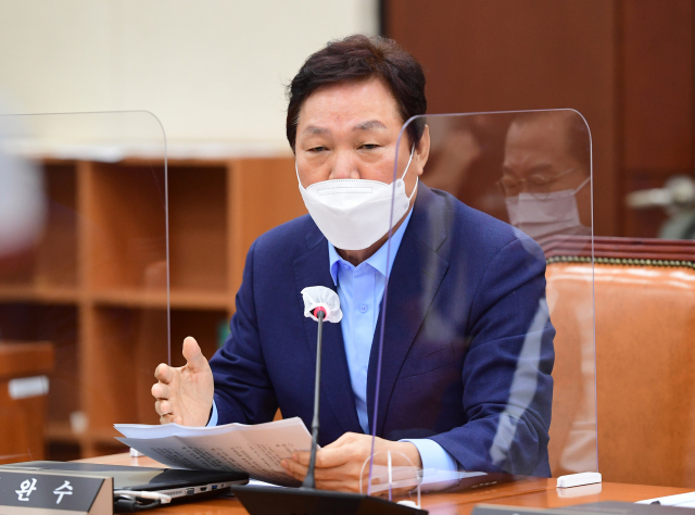 국회 행정안전위 박완수 국민의힘 의원. 연합뉴스