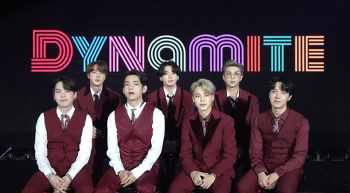 그룹 방탄소년단(BTS)이 14일(이하 미 현지시간) 미국 로스앤젤레스(LA) 돌비 극장에서 열린 