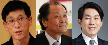 진중권 전 동양대 교수, 조정래 작가, 박진영 더불어민주당 상근부대변인. 매일신문DB