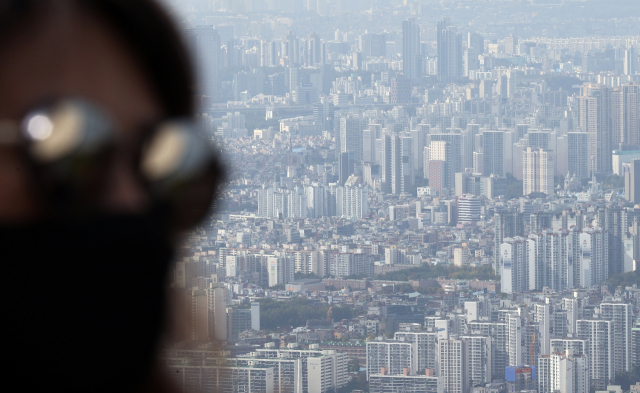 사진은 서울 송파, 강남 일대 아파트 단지 모습. 연합뉴스