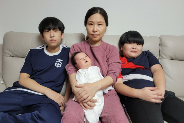 이연주(43)·김종호(43·대구시 남구 봉덕로)부부 셋째 아들 우민이(3.6kg).9월14일 출생