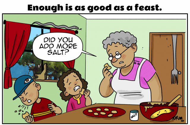 Cartoon by Sergio Drumond