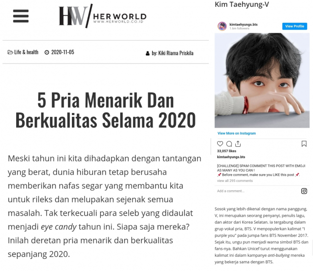 사진. 해외 매거진 